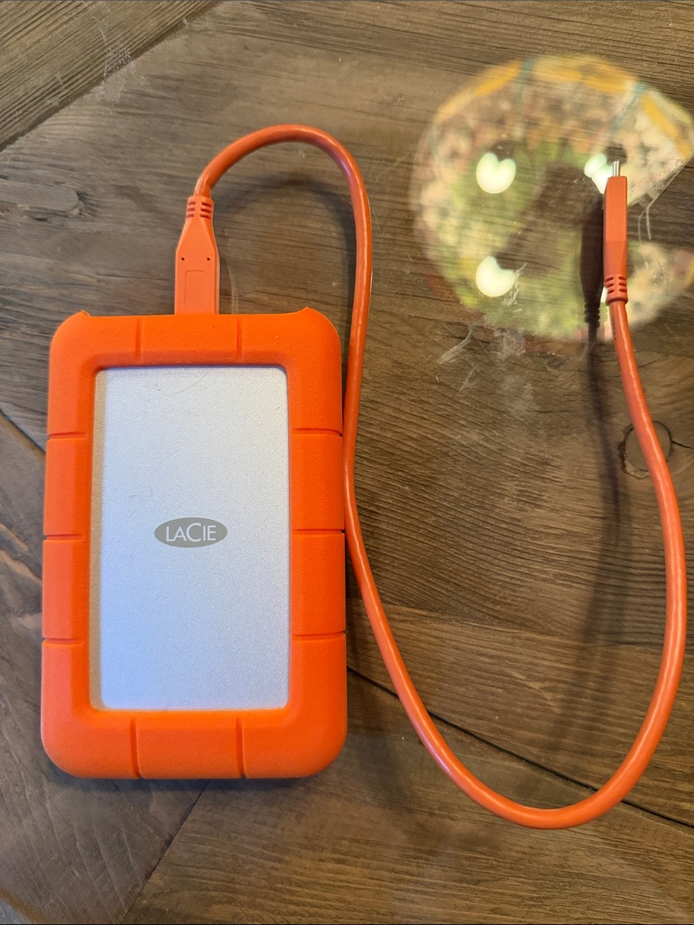Lacie 1TB Rugged USB-C Portable External Hard Drive